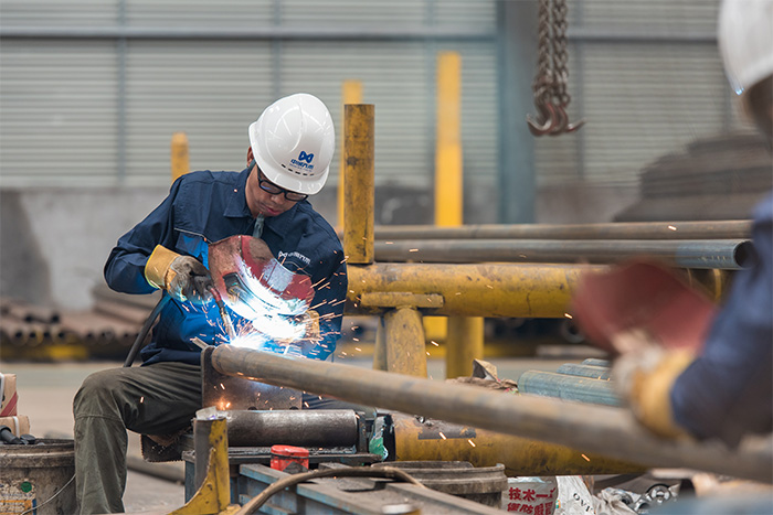 诸暨网架焊接车间